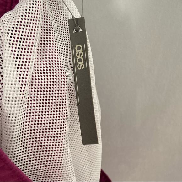 NWT ASOS Activewear Shorts Magenta Pull On Gym Walking Running Athleisure Size M - Picture 5 of 10